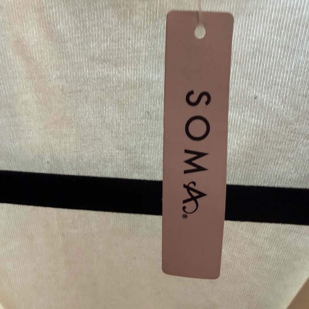 Soma Cream Long Sleeve Robe NWT+Soft Terry Cover Up NWOT in Coconut - Picture 9 of 9